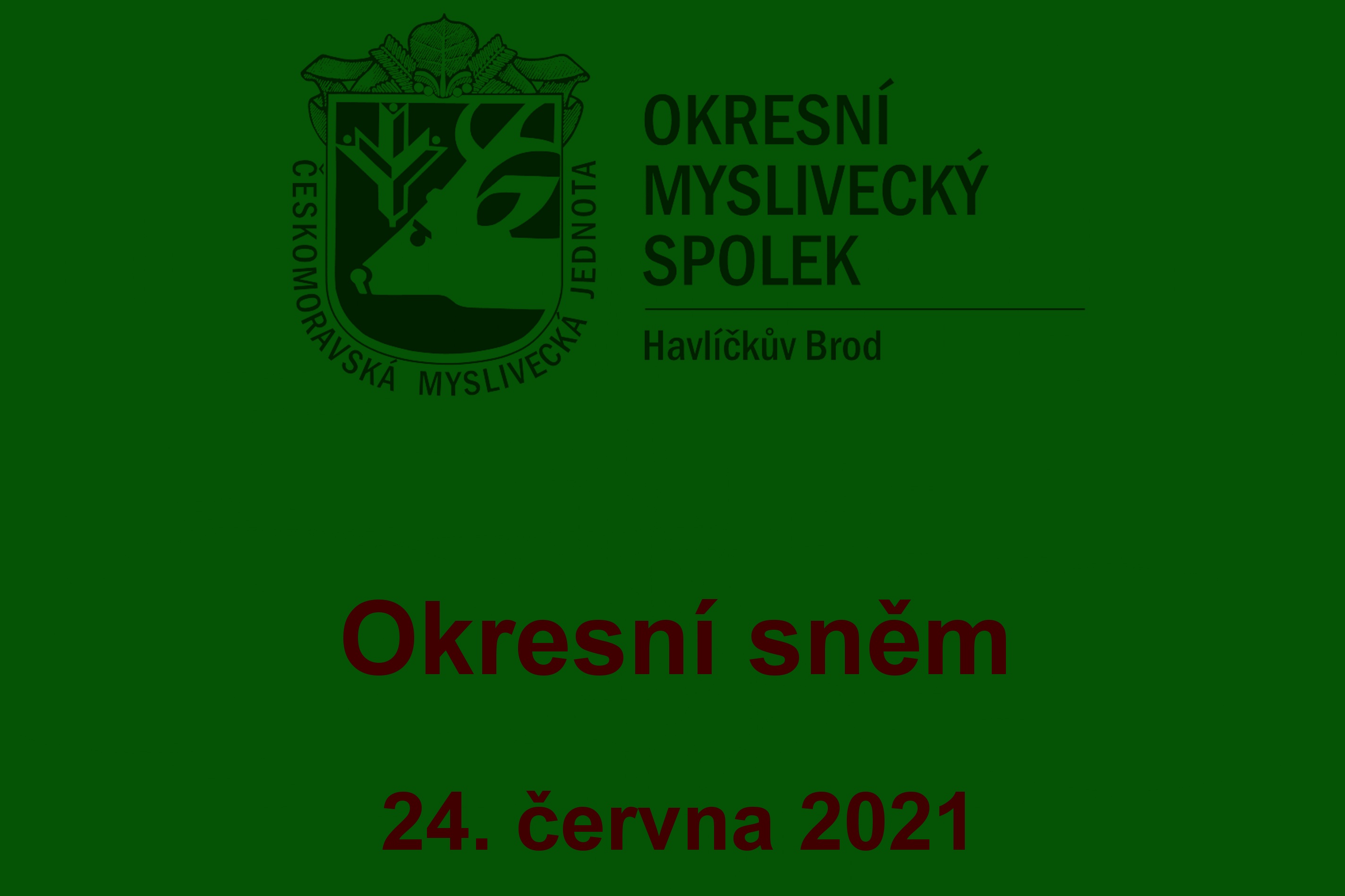 Okresní sněm 2021